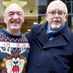 Brian Harris (L) and Paul Myers (R) said they’d become lifelong friends – credit York Press, via SWNS